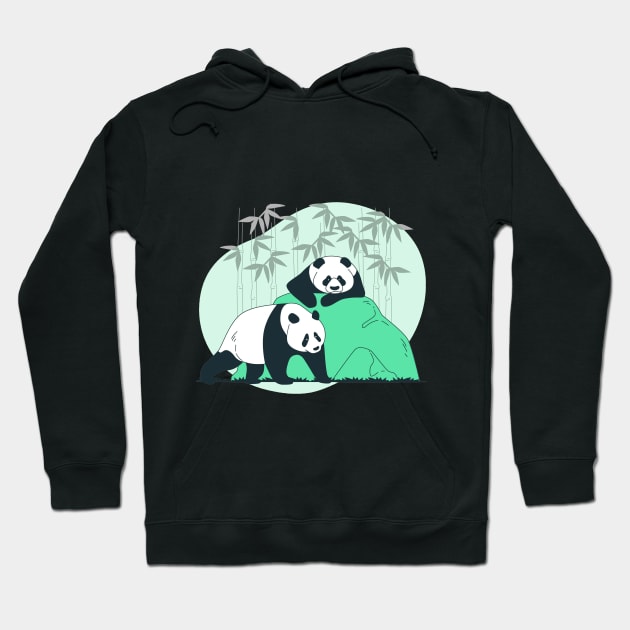 cute stuffed animals panda Hoodie by Officail STORE